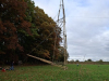 dagwerk aan mast